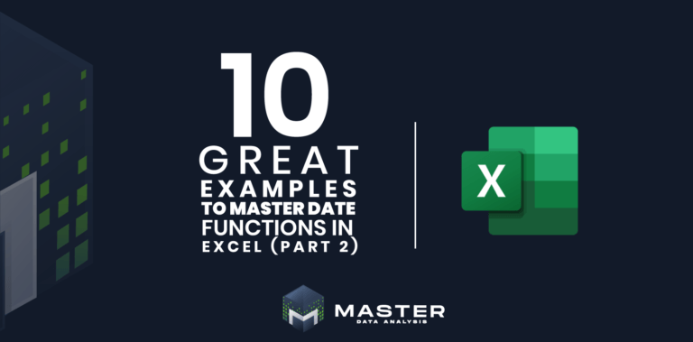 10 great examples to master date functions in Excel (part 2)