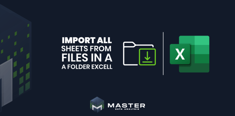 Import all sheets from all files in a folder into Excel